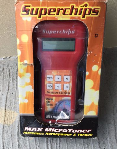 Superchips 3714 max microtuner 2003 dodge ram truck more power 5.7l hemi gas