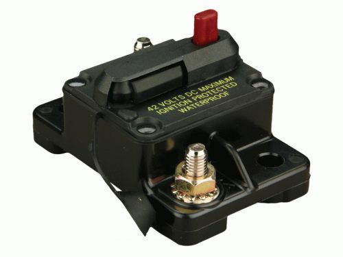 Install bay cb135mr car radio package circuit breaker red button reset 135 amp