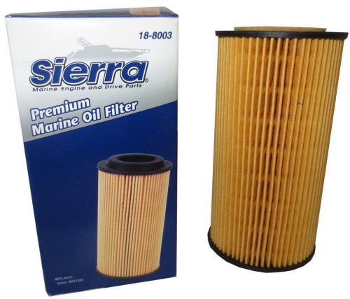 Volvo penta oil filter - 4.3l thru 8.1l, replaces 8692305; sierra 18-8003