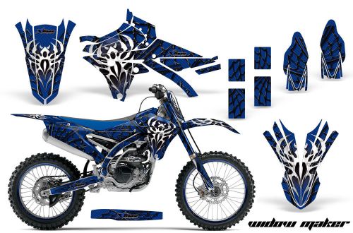 Amr racing yamaha yz 250/450f graphics # plate kit mx bike decal 14-16 widow mkr