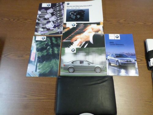 Bmw 325i owners manual  2003; 12g0668