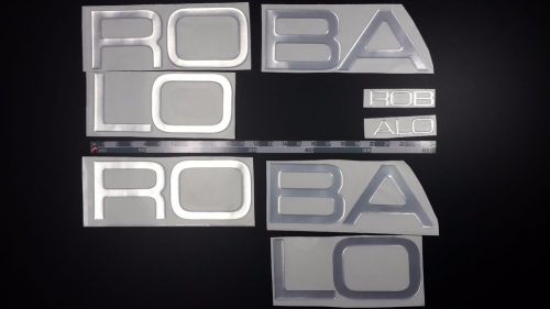 Robalo boat emblem 32.5&#034; stickers set - adesivi barca - pegatinas barcos