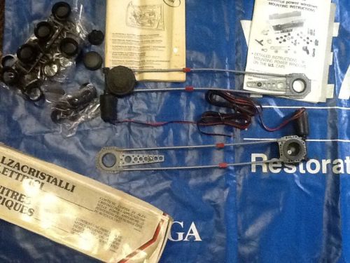 Spal 33000013 deluxe 2 door power window kit manual to electric window us cars