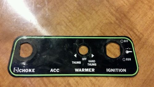 1993 arctic cat ext 550 dash switch plate