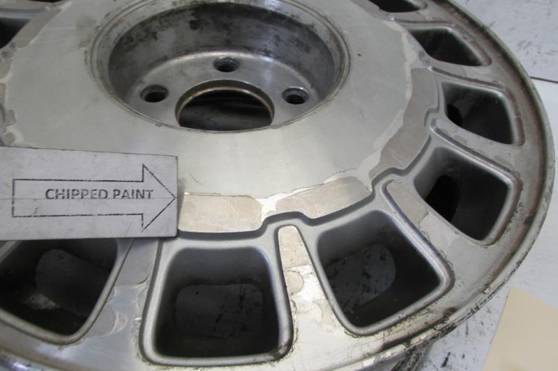 96 97 98 99 cadillac deville 14 slot alloy aluminum wheel rim 16" inch lr used