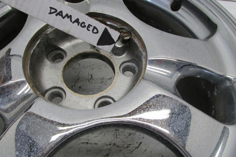 1997 cadillac eldorado touring 6 spoke chrome 16x7-1/2 alloy rim wheel rr