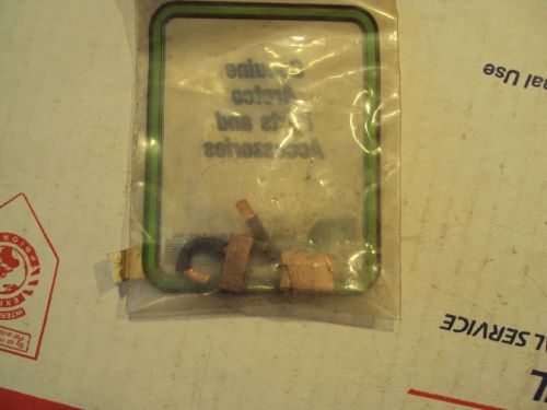 2 vintage nos arctic cat + electric start brushes, panther, puma, 0145-071