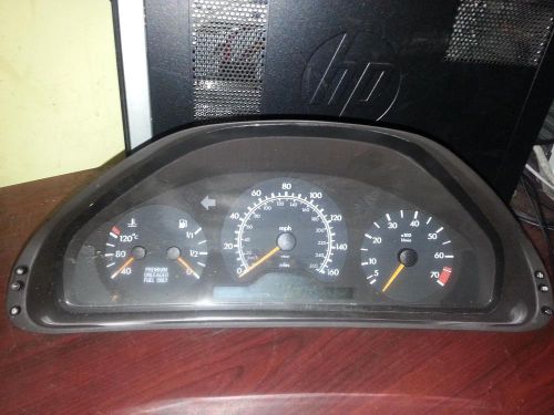 Mercedes mercedes e-class speedometer 210 type; (cluster), e320, mph 97