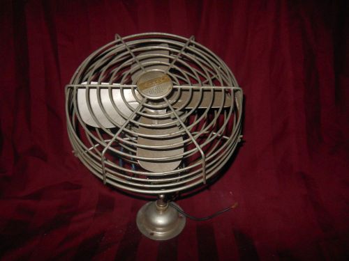Vintage dash fan truck auto dash column fan defroster deluxe casco 12v works