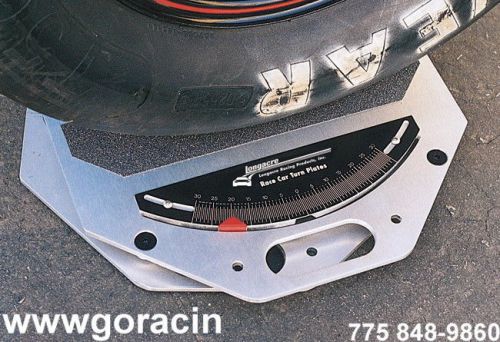Longacre aluminum turn plates---79800,nasa,scca,imca,nascar---chassis set up  7*