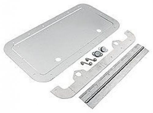 Aluminum access panel door sheet metal modified late model dirt circle track