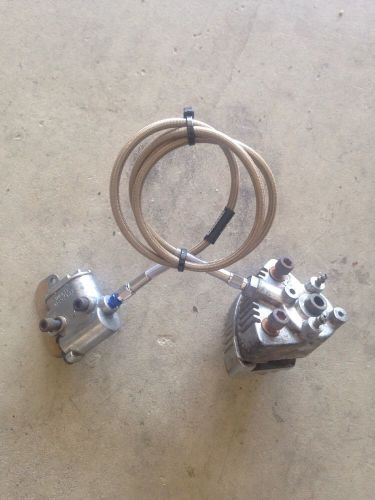 Hurst air heart brakes. 150 caliper and master cylinder