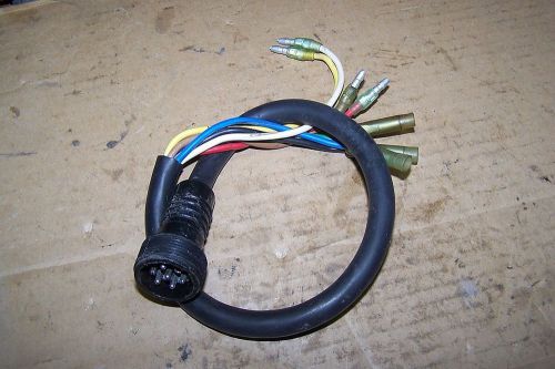 Nissan tohatsu outboard motor power head wiring cable 55hp 1985 plug 7 pins