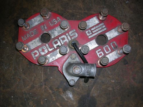2001-2002 polaris xcsp edge rmk switchback 600 head cover with bolts