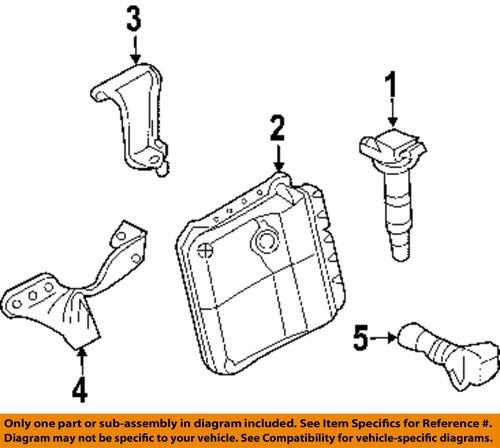 Toyota oem 90919a2007 ignition coil/direct ignition coil