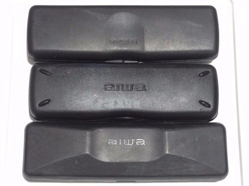 Original  aiwa   radio faceplate carrying case for single din only