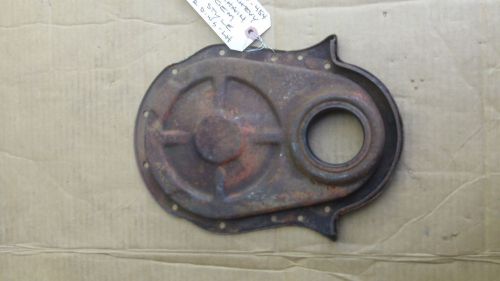 Used oem bbc 396 427 chevy timing cover fits 7 1/16" 3860080 balancer