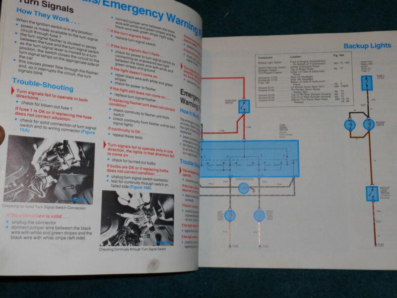 1979 FORD FIESTA WIRING AND VACUUM DIAGRAM SHOP MANUAL / ORIGINAL BOOK!, US $24.50, image 3
