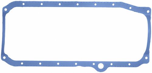 Fel-pro 1886 molded 1-piece rubber oil pan gasket small block chevy 327 350 each