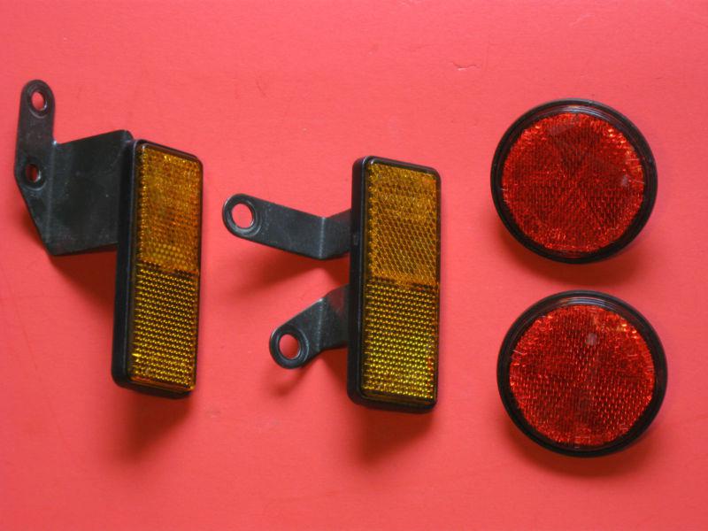 Honda cbr1100xx blackbird reflectors light set of all four