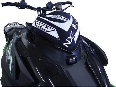 Skinz protective gear nxt lvl windshield pack black/white (nxawp100-bk/wht)