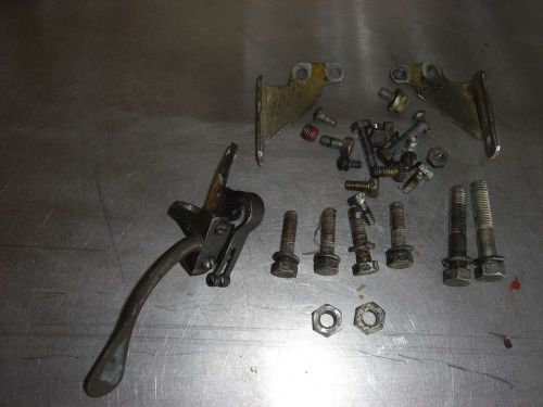 Sea king 5hp montgomery ward #25gg, misc., parts, screws, nuts, bolts, bracket