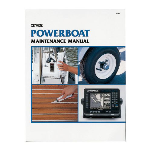 Clymer powerboat maintenance manual -b700