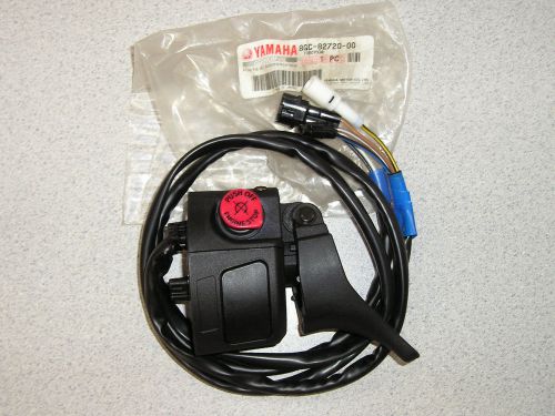 Genuine yamaha snowmobile rh throttle switch with thumb warmer fx nytro phazer