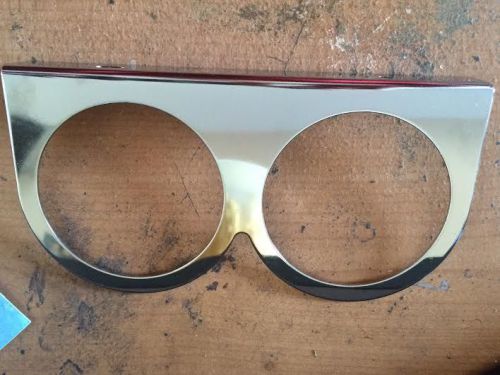 2-5/8" chrome gauge bracket new in box