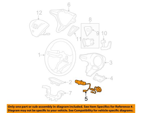 Honda oem 07-11 civic cruise control-engagement switch 36770svaa41