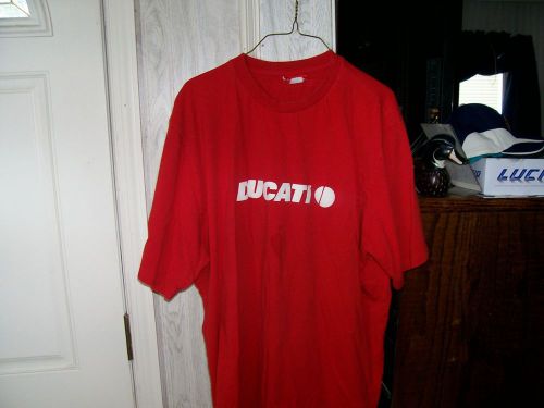Ducati red logo t shirt from ducati