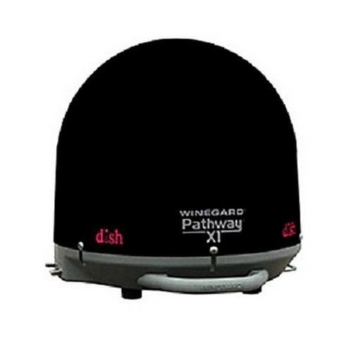 Rv trailer camper electronics pathway x1 portable antenna black winegard pa-2035
