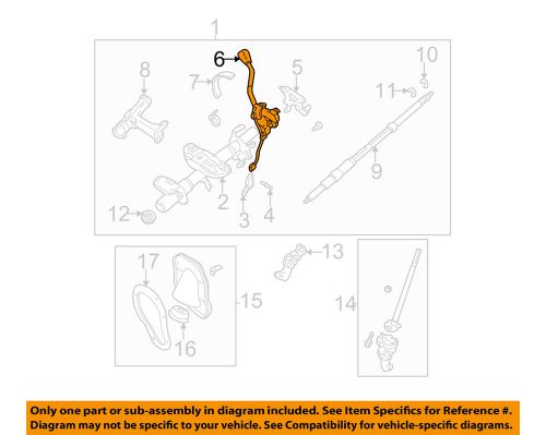 Toyota oem 95-97 tacoma steering column-shift lever 3305535110