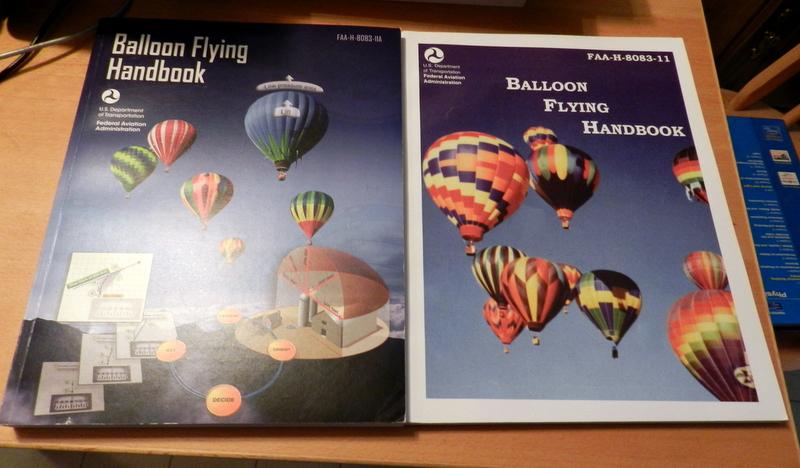 Balloon flying handbook copyright  2008 & 01 ballooning manuals