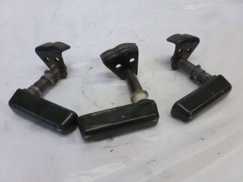 1969 johnson 115esl69e 115hp f/r hood latch handles 383685 383641 outboard motor