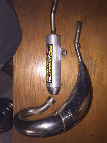 Pro citcuit 304 pipe and silencer honda cr85