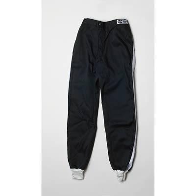 G-force racing driving pants single layer fire-retardant cotton x-large black ea