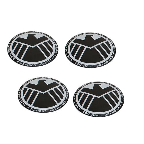4p car suv auto truck black hawk emblem logo wheel center hub caps sticker badge