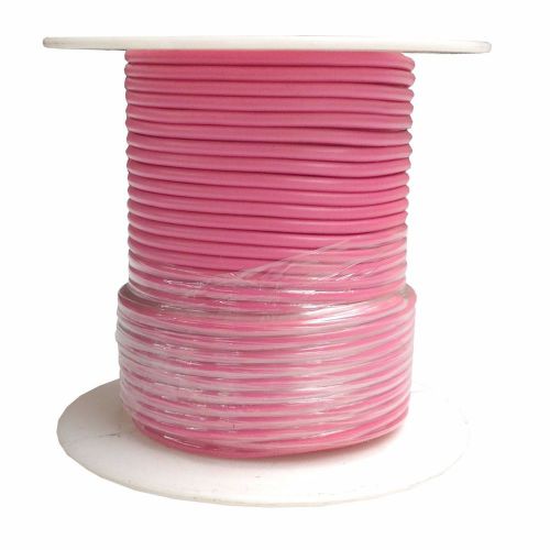18 gauge pink primary wire 100 foot spool : meets sae j1128 gpt specifications