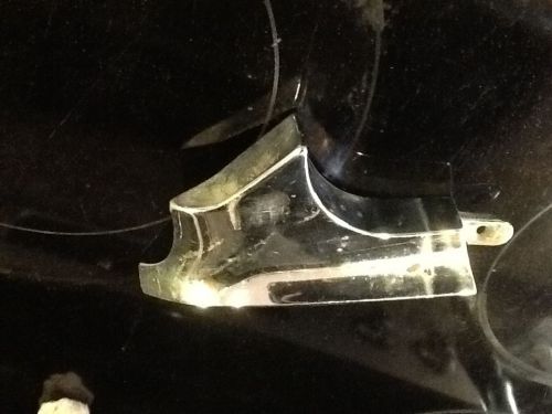 1968-1972 el camino left rear corner bedside moulding trim