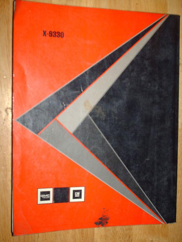 1993 GMC SAFARI VAN SHOP MANUAL / SERVICE BOOK ORIG!, US $24.50, image 5