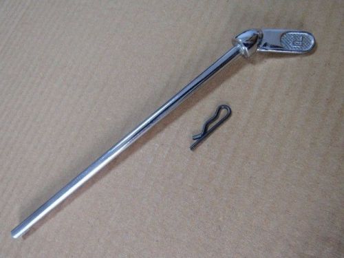 Petrol gasoline fuel cock rod 155mm chrome vespa large frame vbb etc
