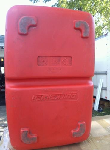 MERCURY QUICKSILVER 6.6 GAL MARINE BOAT FUEL / GAS TANK W/ GAUGE, US $69.99, image 3
