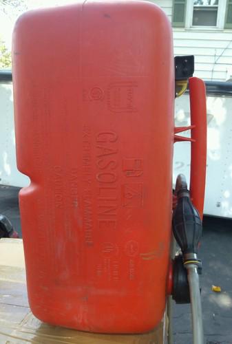 MERCURY QUICKSILVER 6.6 GAL MARINE BOAT FUEL / GAS TANK W/ GAUGE, US $69.99, image 4