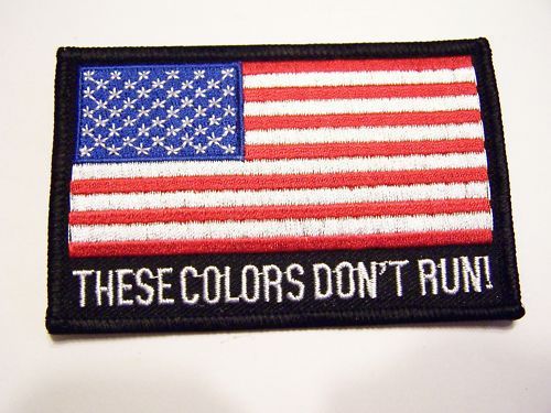 #0521 motorcycle vest patch these colors don't run