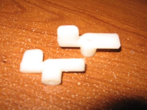 2 pack boat windshield window latch single wing 284623 white 5/16" offset