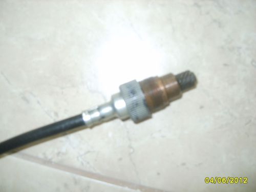 Corvett  &#039;62 distributor tach drive cable, side gear and brass coupler