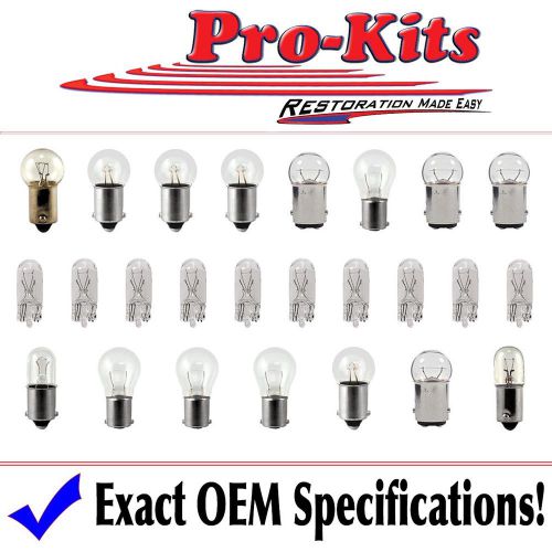 Mopar 67 68 barracuda interior instrument panel dash dome glove box light bulbs