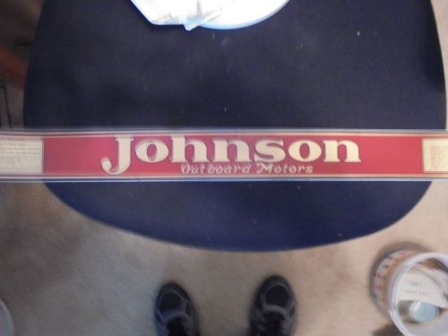Johnson outboard decal