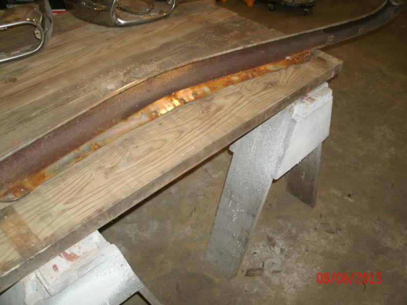 Buy Customs & Chevy 54 Grille upper bar grill chrome rat rod 1954 bel